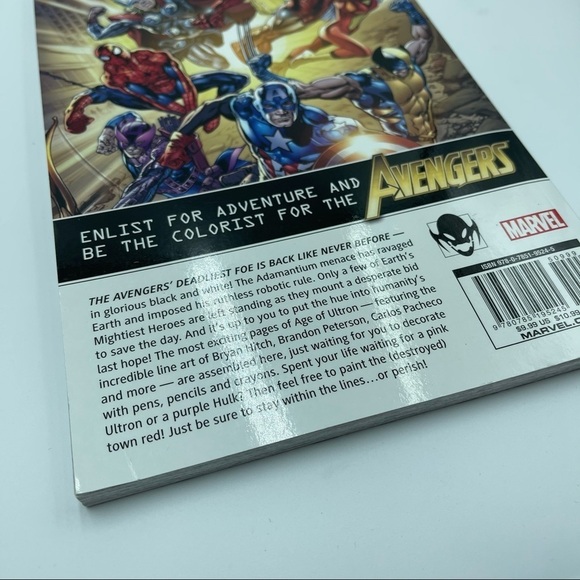 Marvel Color Your Own Age of Ultron Book - Picture 8 of 9